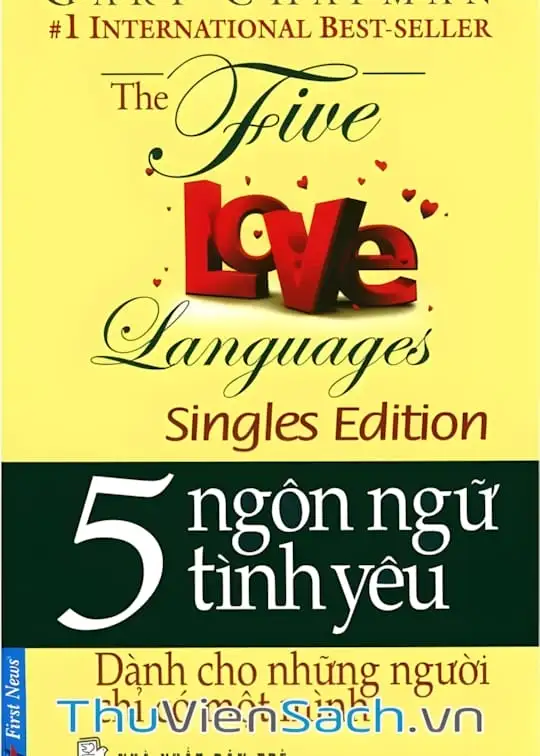 Ảnh bìa sách 5 Ngôn Ngữ Tình Yêu - Dành Cho Những Người Chỉ Có Một Mình