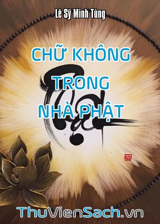 Ảnh bìa sách Chữ Không Trong Nhà Phật
