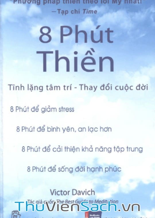 Ảnh bìa sách 8 Phút Thiền