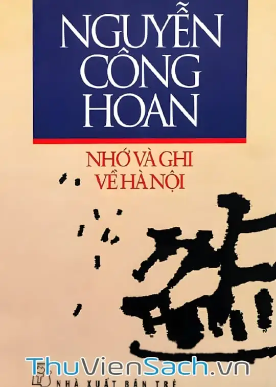 Ảnh bìa sách Nhớ Và Ghi Về Hà Nội