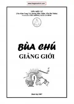 Bùa Chú Giảng Giới