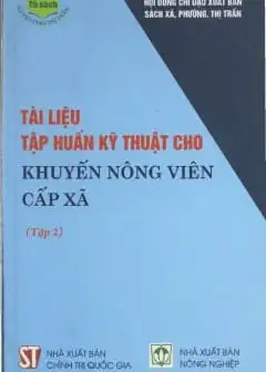 Ảnh Tài Liệu Tập Huấn Kỹ Thuật Cho Khuyến Nông Viên Cấp Xã - Tập 2