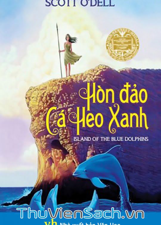 Ảnh bìa sách Hòn Đảo Cá Heo Xanh