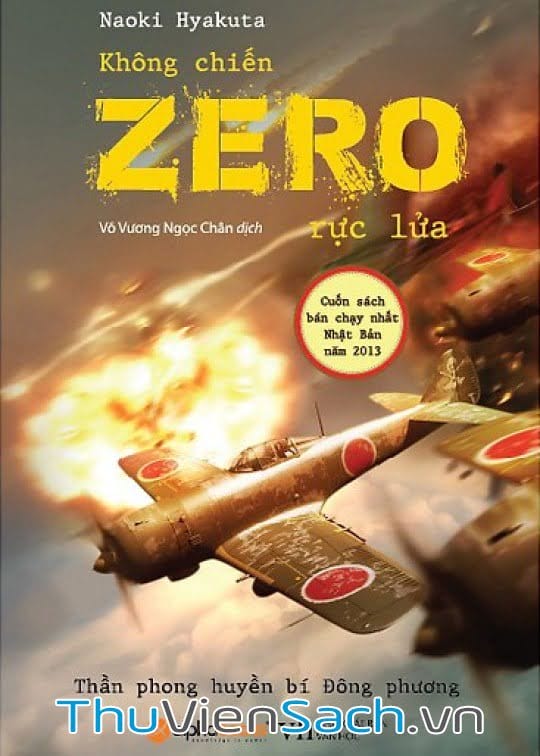 Ảnh bìa sách Không Chiến Zero Rực Lửa