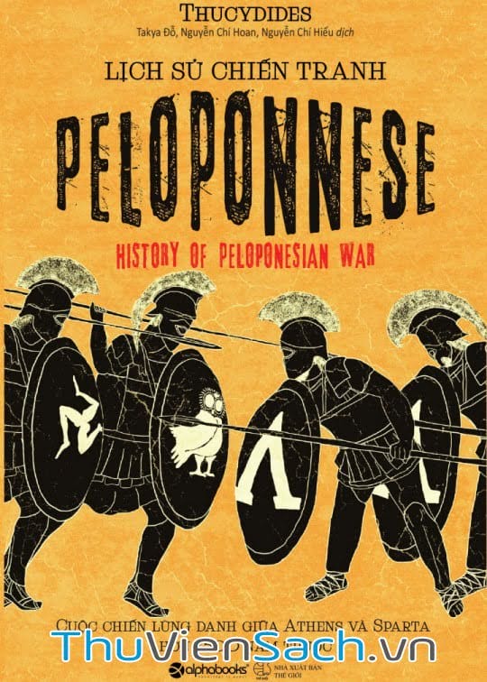 Ảnh bìa sách Lịch Sử Chiến Tranh Peloponnese