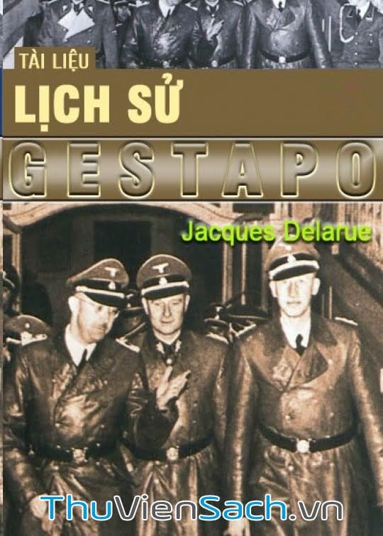 Ảnh bìa sách Lịch Sử Gestapo