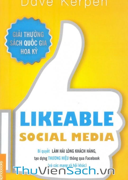 Ảnh bìa sách Likeable Social Media - Truyền Thông Xã Hội