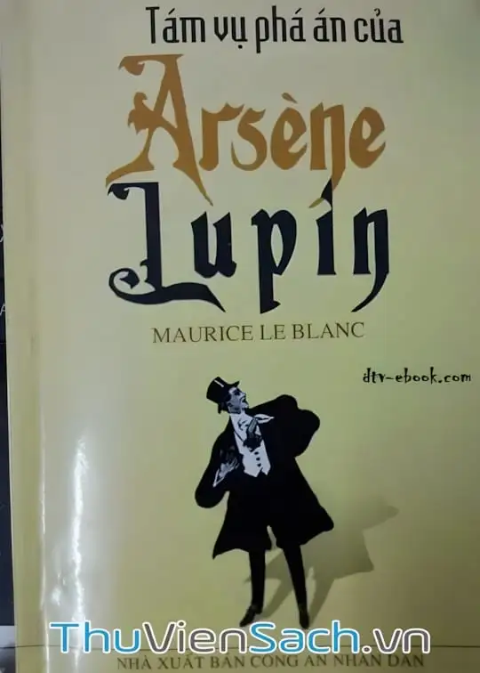 Ảnh bìa sách Tám Vụ Phá Án Của Arsene Lupin