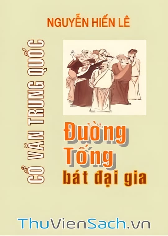 Ảnh bìa sách Đường, Tống Bát Đại Gia