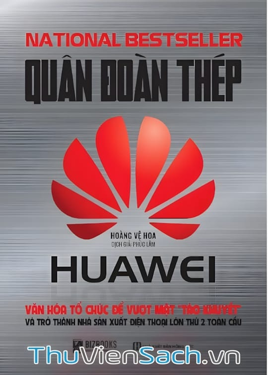 Ảnh bìa sách Quân Đoàn Thép Huawei