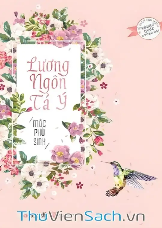 Ảnh bìa sách Lương Ngôn Tả Ý