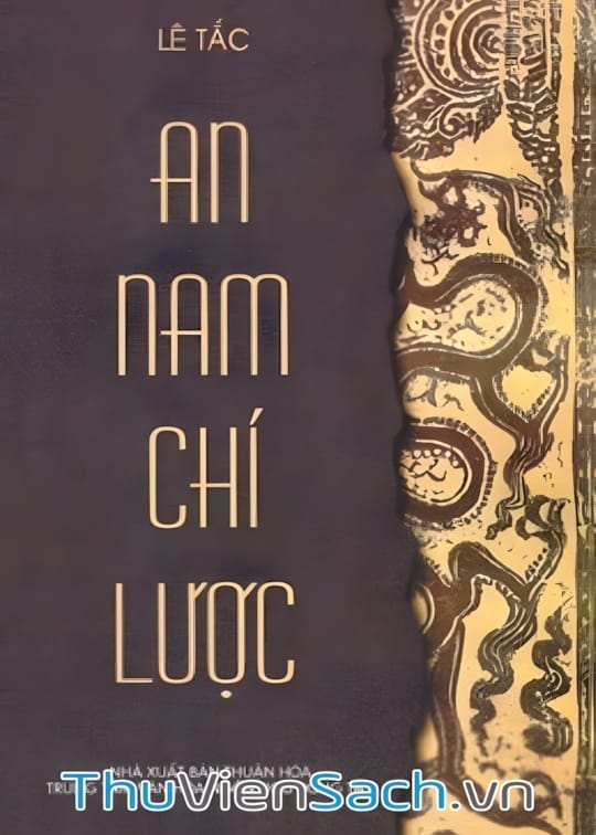 Ảnh bìa sách An Nam Chí Lược