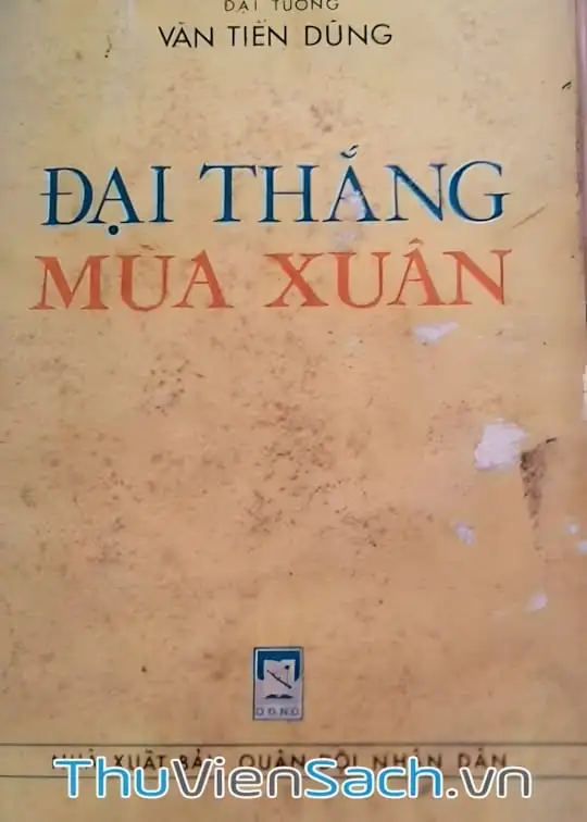 Ảnh bìa sách Đại Thắng Mùa Xuân