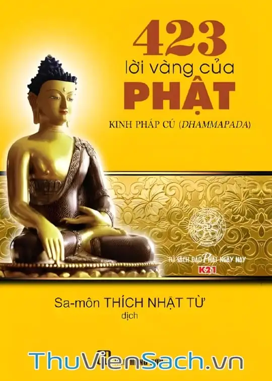 Ảnh bìa sách Kinh Pháp Cú - 423 Lời Vàng Của Đức Phật