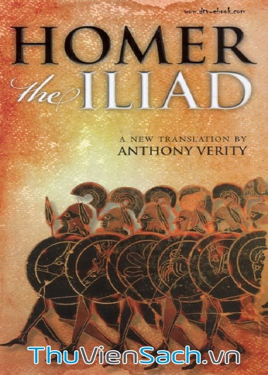 Ảnh bìa sách Sử Thi Iliad - Homer
