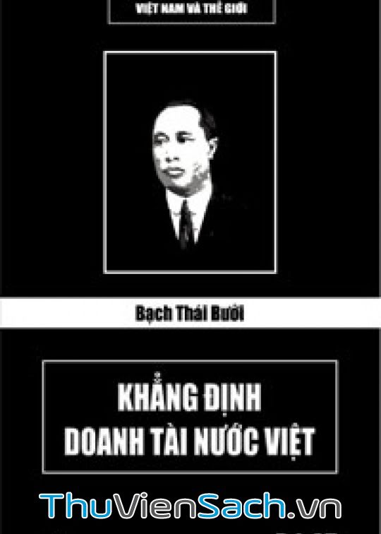 Ảnh bìa sách Bạch Thái Bưởi - Khẳng Định Doanh Tài Nước Việt