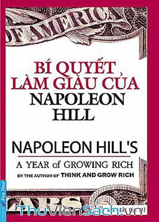 Ảnh bìa sách Bí Quyết Làm Giàu Của Napoleon Hill