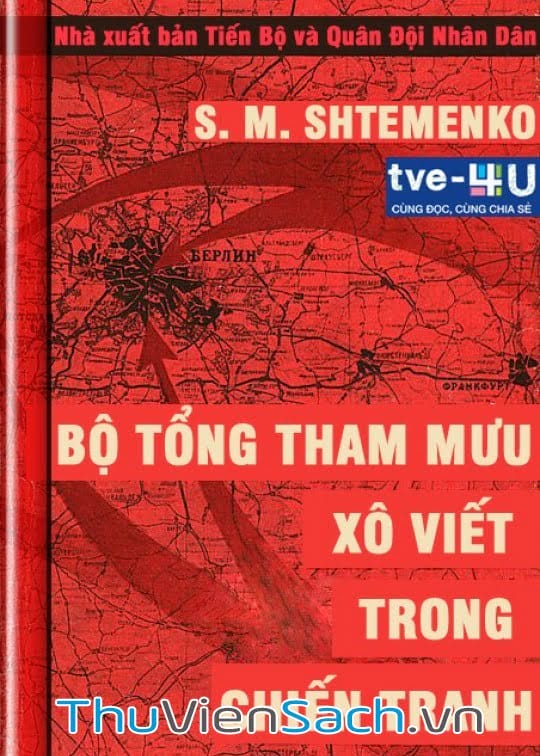 Ảnh bìa sách Bộ Tổng Tham mưu Xô Viết trong chiến tranh