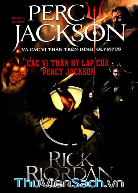 Ảnh bìa sách Các Vị Thần Hy Lạp Của Percy Jackson
