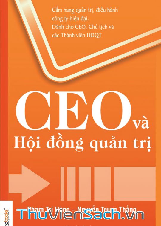 Ảnh bìa sách CEO và Hội Đồng Quản Trị