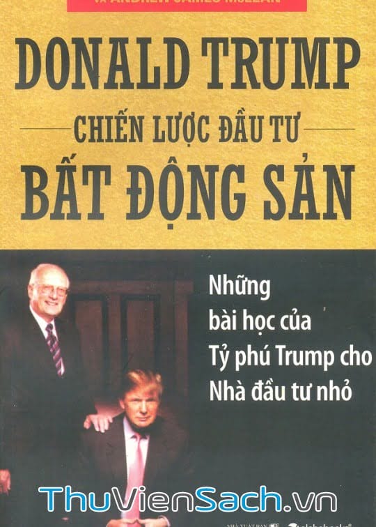 Ảnh bìa sách Donald Trump Chiến Lược Đầu Tư Bất Động Sản