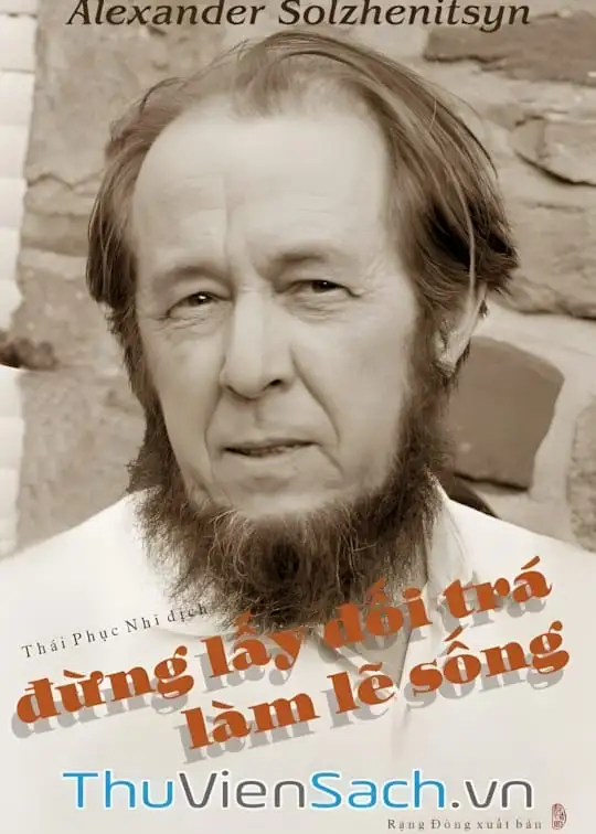 Ảnh bìa sách Đừng Lấy Dối Trá Làm Lẽ Sống