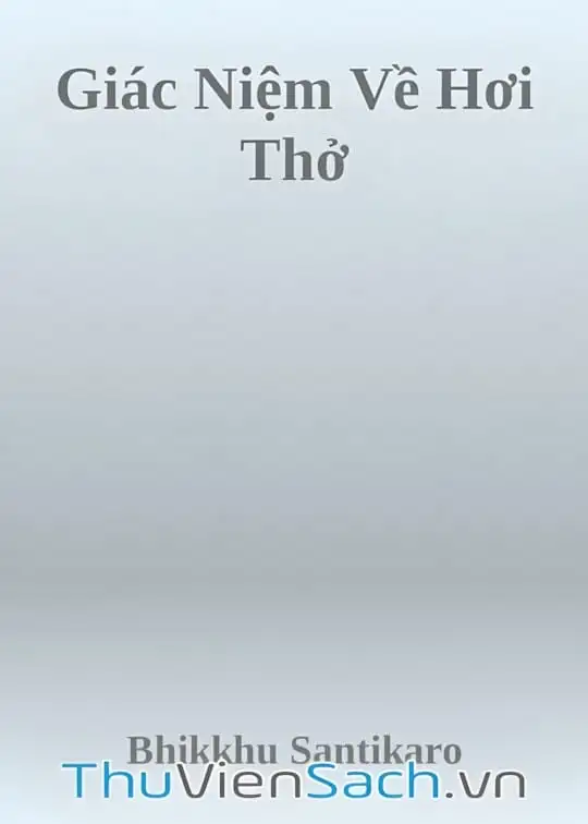 Ảnh bìa sách Giác Niệm Về Hơi Thở