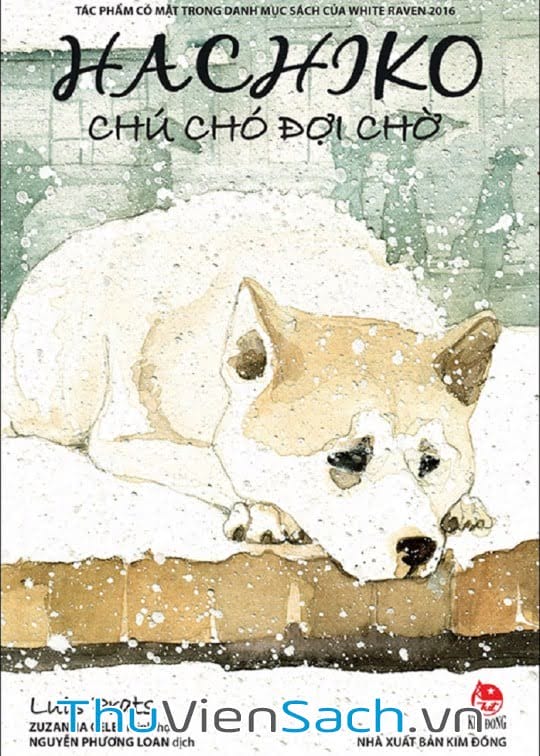 Ảnh bìa sách Hachiko - Chú Chó Đợi Chờ