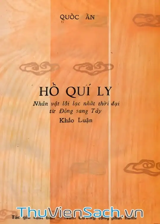 Ảnh bìa sách Hồ Quý Ly - Nhân Vật Lỗi Lạc Nhất Thời Đại
