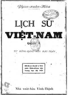 Lịch Sử Việt Nam Từ Hồng Bàng Đến Hậu Trần