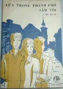 Ảnh Lửa Trong Thành Phố Sẩm Tối