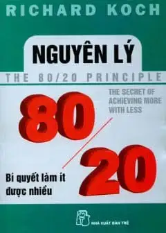 Ảnh Nguyên Lý 80-20 - Bí Quyết Làm Ít Được Nhiều