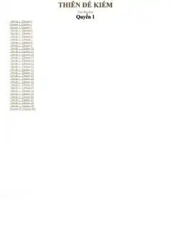 Ảnh Thiên Đế Kiếm