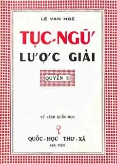 Ảnh Tục Ngữ Lược Giải - Quyển 2