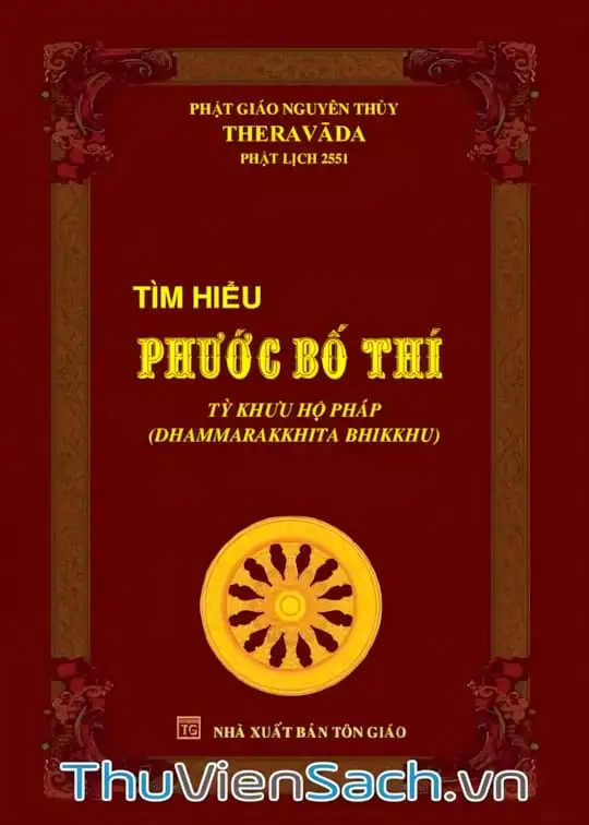 Ảnh bìa sách Tìm Hiểu Phước Bố Thí