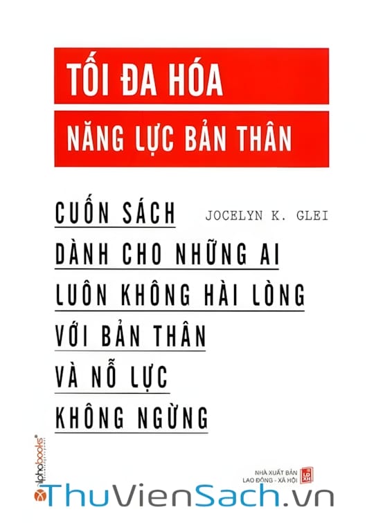 Ảnh bìa sách Tối Đa Hóa Năng Lực Bản Thân