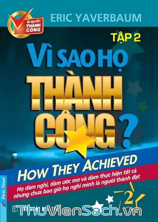 Ảnh bìa sách Vì Sao Họ Thành Công - Tập 2