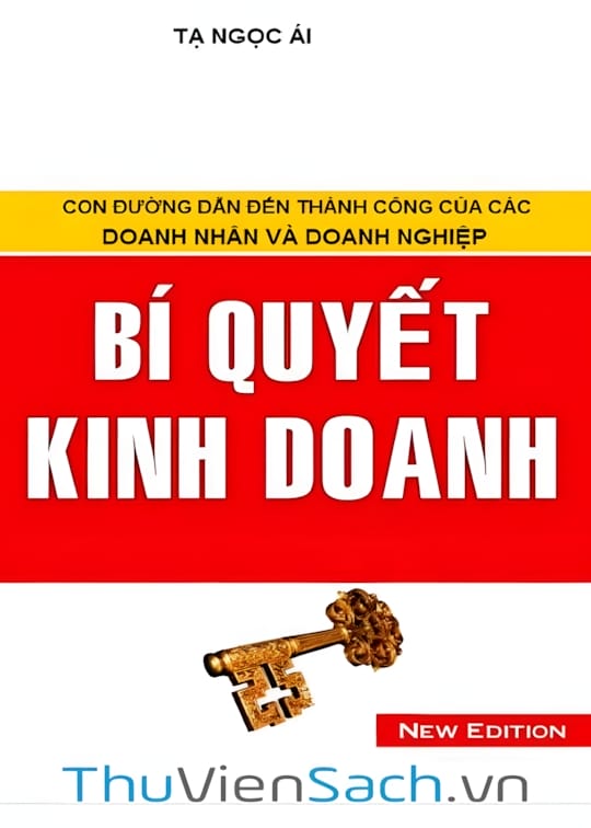 Ảnh bìa sách Bí Quyết Kinh Doanh