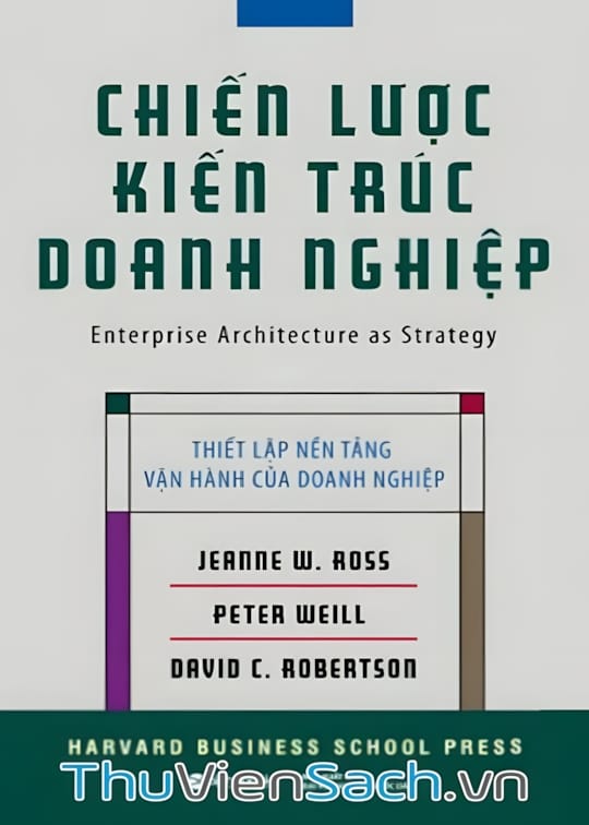 Ảnh bìa sách Chiến Lược Kiến Trúc Doanh Nghiệp