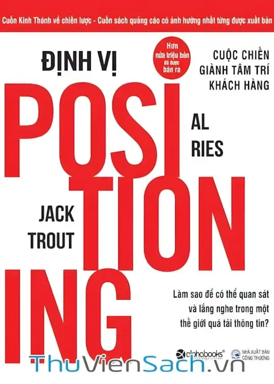Ảnh bìa sách Định Vị - Cuộc Chiến Giành Tâm Trí Khách Hàng