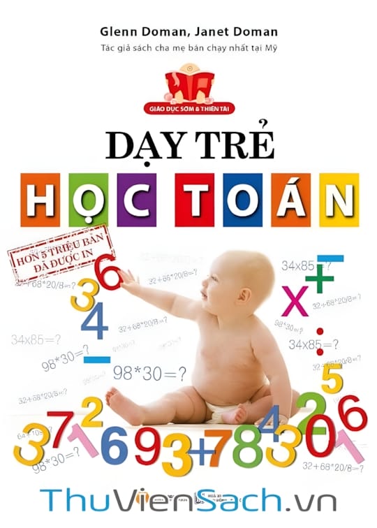 Ảnh bìa sách Dạy Trẻ Học Toán