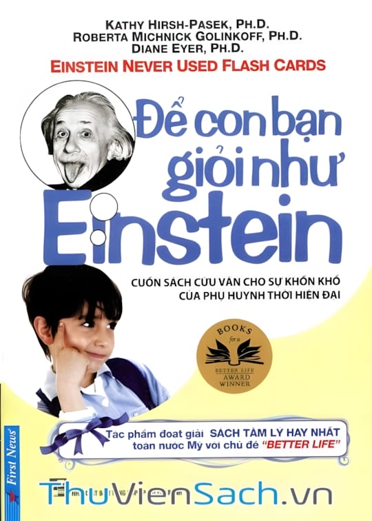 Ảnh bìa sách Để Con Bạn Giỏi Như Einstein