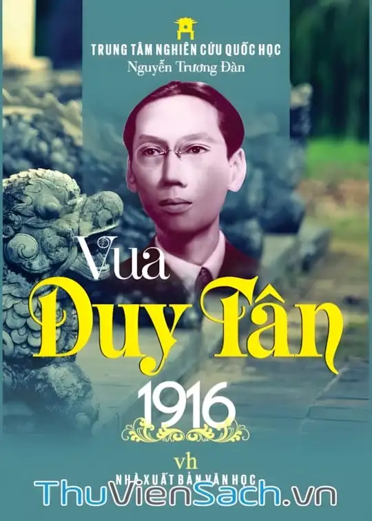 Ảnh bìa sách Vua Duy Tân 1916