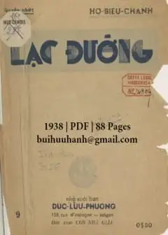 Lạc Đường - Hồ Biểu Chánh