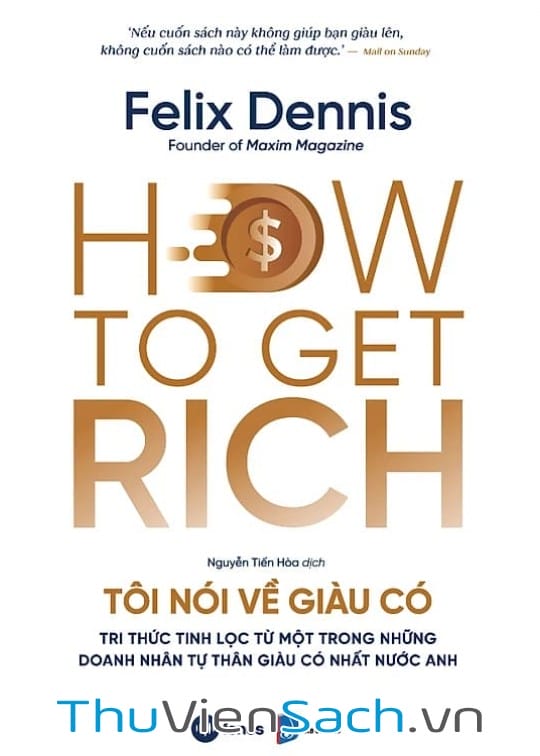 Ảnh bìa sách How To Get Rich - Tôi Nói Về Giàu Có