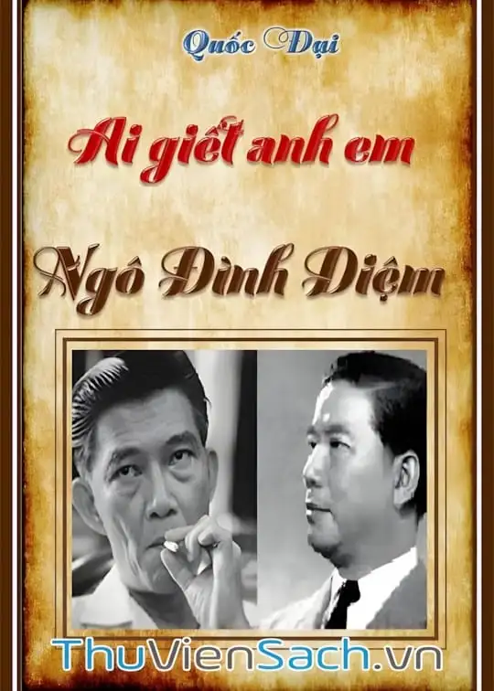 Ảnh bìa sách Ai Giết Anh Em Ngô Đình Diệm