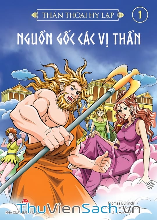 Ảnh bìa sách Thần Thoại Hy Lạp - Nguồn Gốc Các Vị Thần