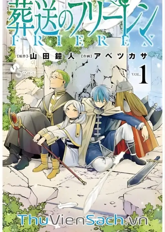 Ảnh bìa sách Pháp Sư Tiễn Táng - Sousou No Frieren