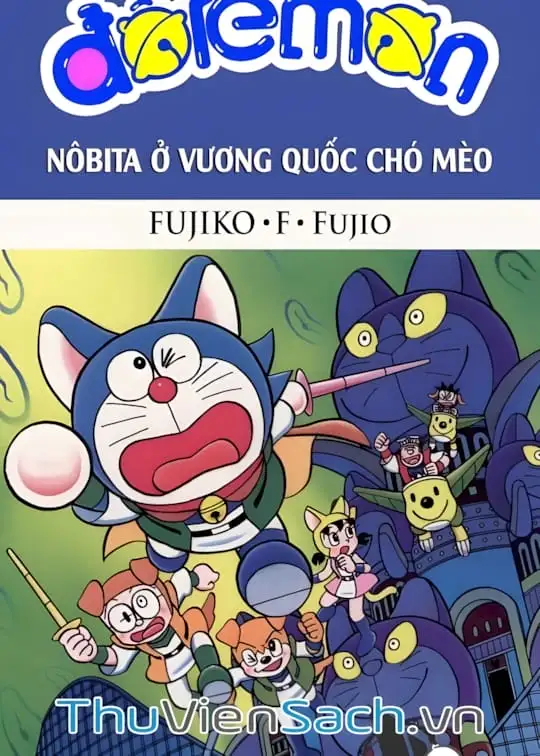 Ảnh bìa sách Doraemon: Nôbita Ở Vương Quốc Chó Mèo