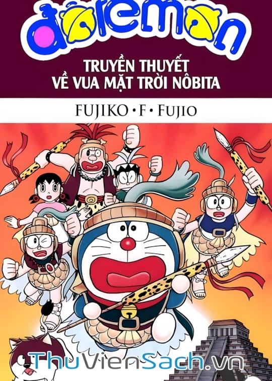 Ảnh bìa sách Doraemon: Truyền Thuyết Về Vua Mặt Trời Nôbita